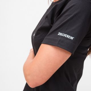 Damen T-Shirt in Karbon-Schwarz
